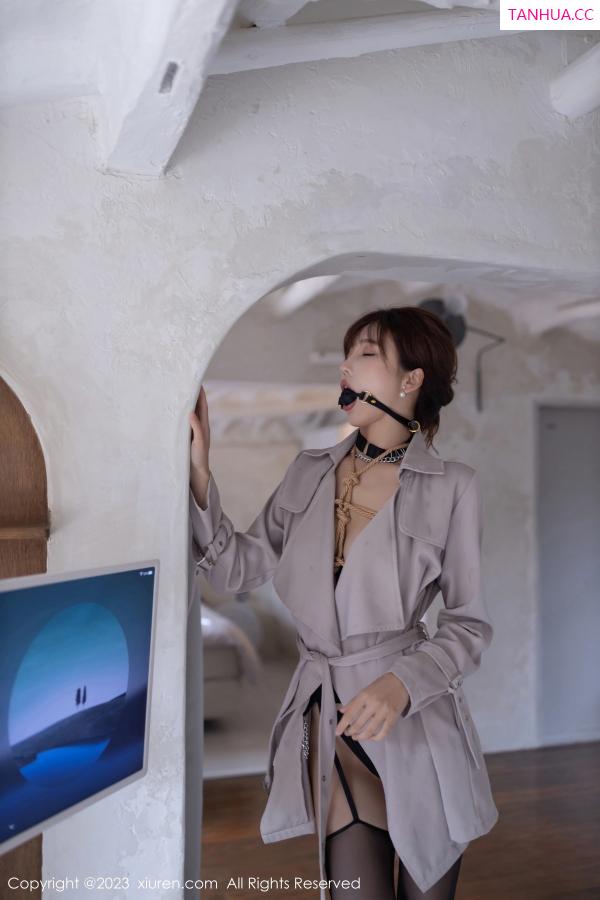 陆萱萱  [XiuRen]高清写真图 2023.10.19 No.7538 陆萱萱 黑丝美腿第14张图片